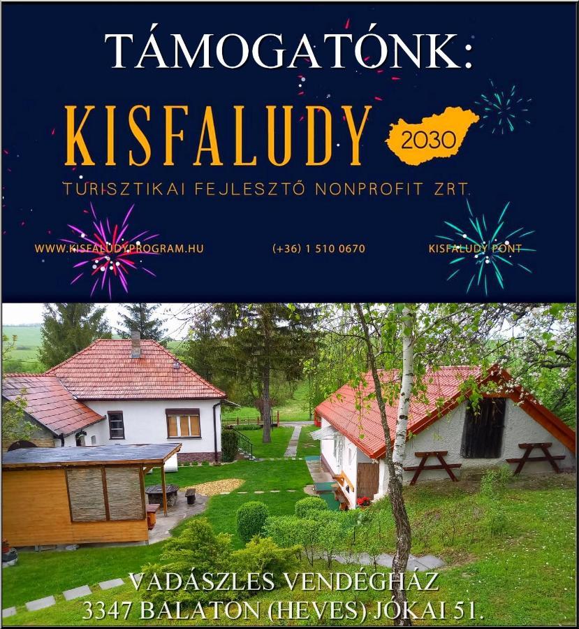 Vadaszles Vendeghaz Bukkszentmarton Bagian luar foto