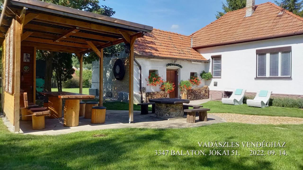 Vadaszles Vendeghaz Bukkszentmarton Bagian luar foto