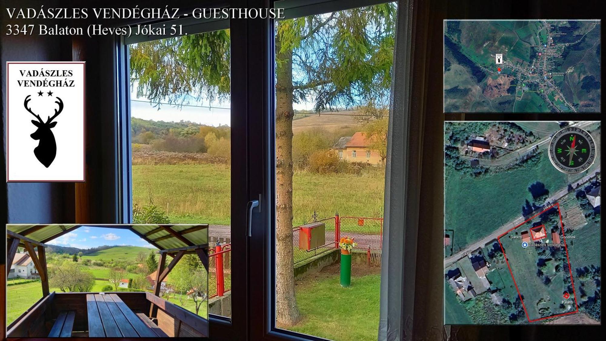 Vadaszles Vendeghaz Bukkszentmarton Bagian luar foto